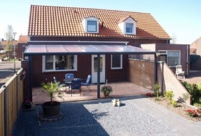 Aluminium Veranda Brava - vooraanzicht - Verandakopen.nl