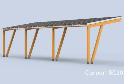 Solar Carport SC20 - 351 x 529 cm